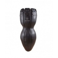 боксерский мешок фигурный двухуровневый 100-90 кг. 150х40 тент/ цепи+кольцо+карабин