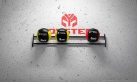 полка для мячей yousteel перекладина двойная, длина110 cм
